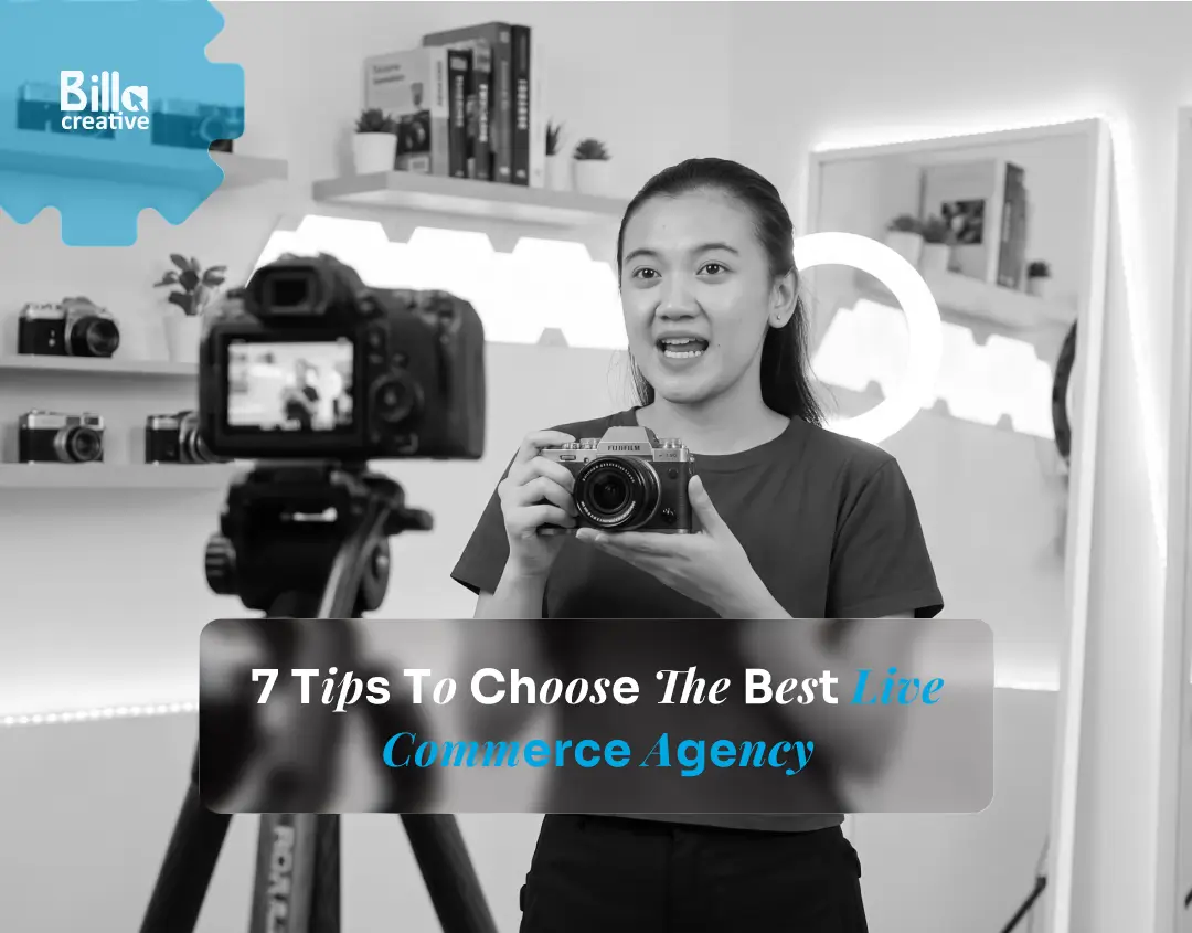 tips choose live commerce agency